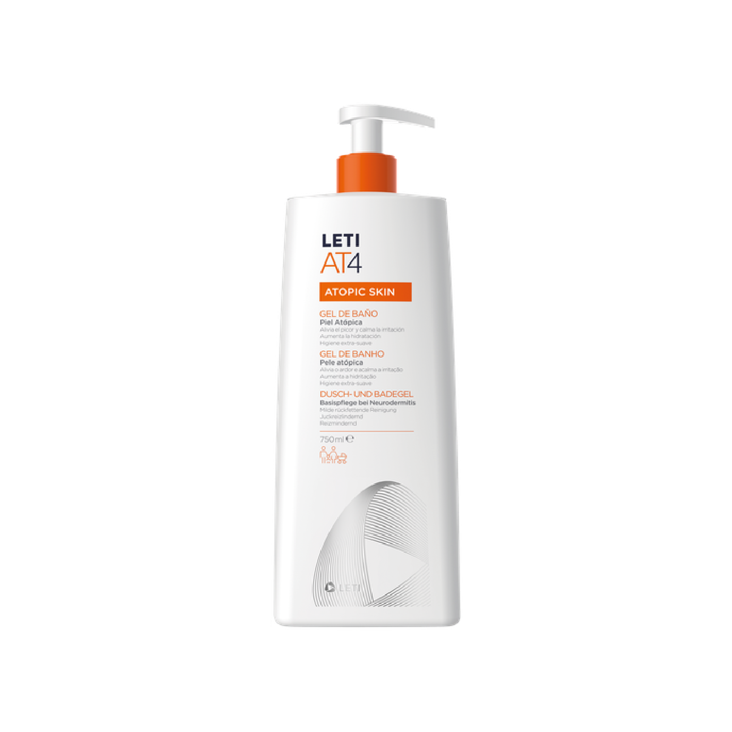 LetiAT4 Gel de Banho 750ml