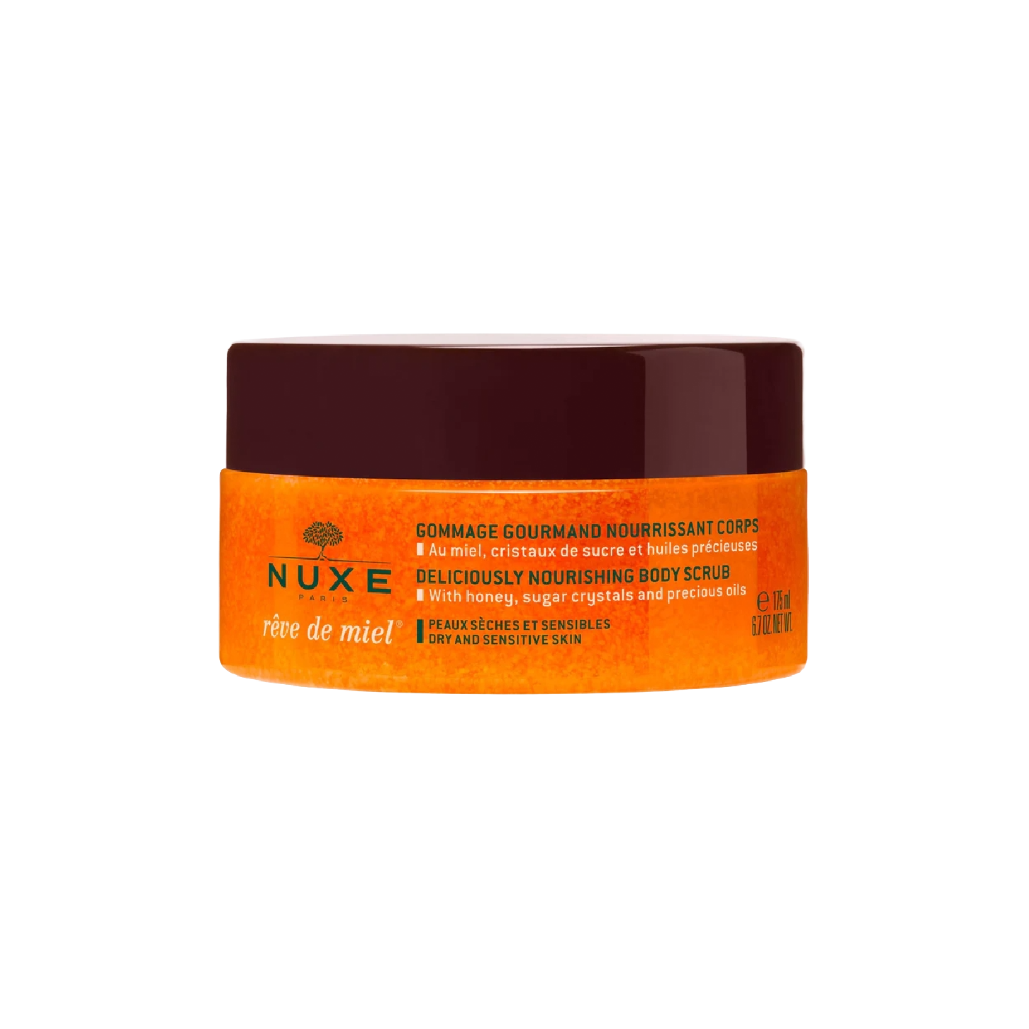 Nuxe Rêve de Miel Esfoliante Nutritivo de Corpo 175ml