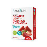 Easyslim Gelatina Light Morango e Melância com Stevia x 2 Saquetas