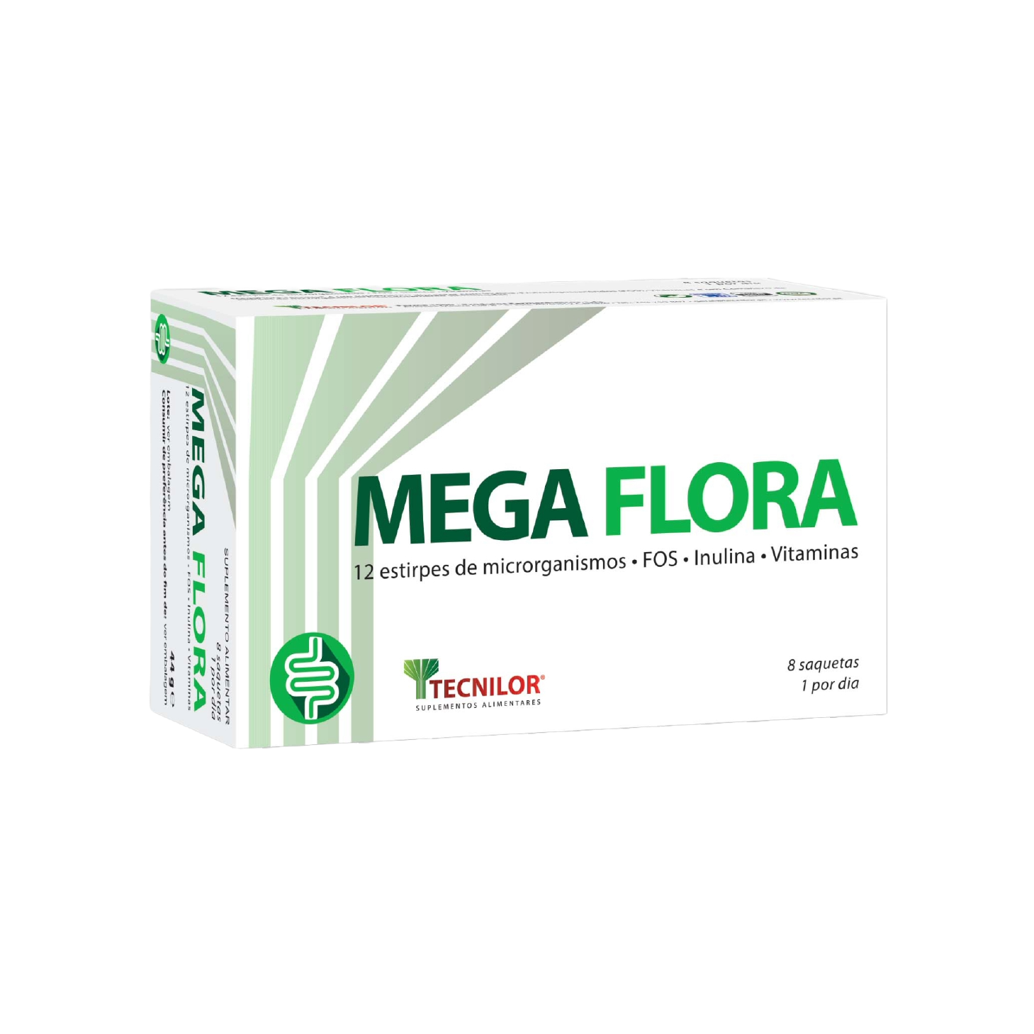 Megaflora Tecnilor Pó 8 Saquetas