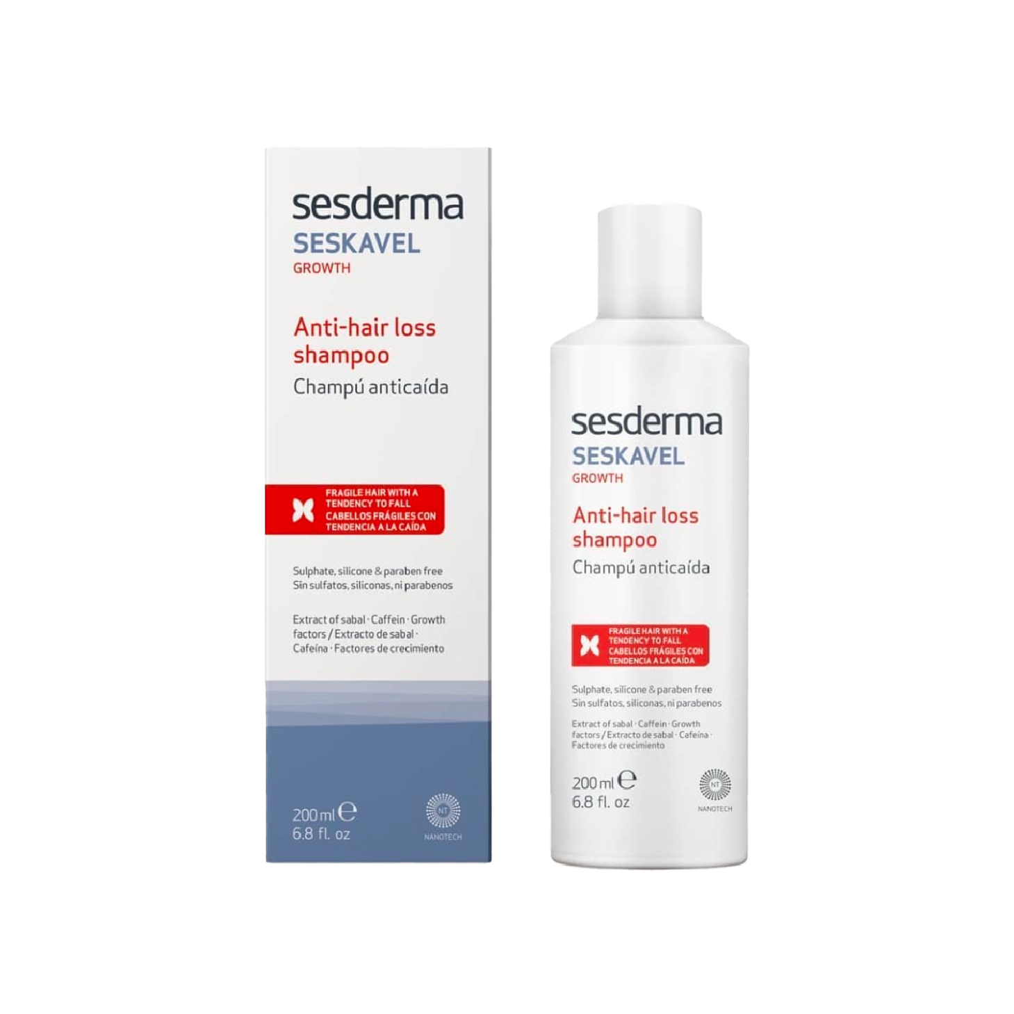 Sesderma Seskavel Grow Champô Antiqueda 200ml