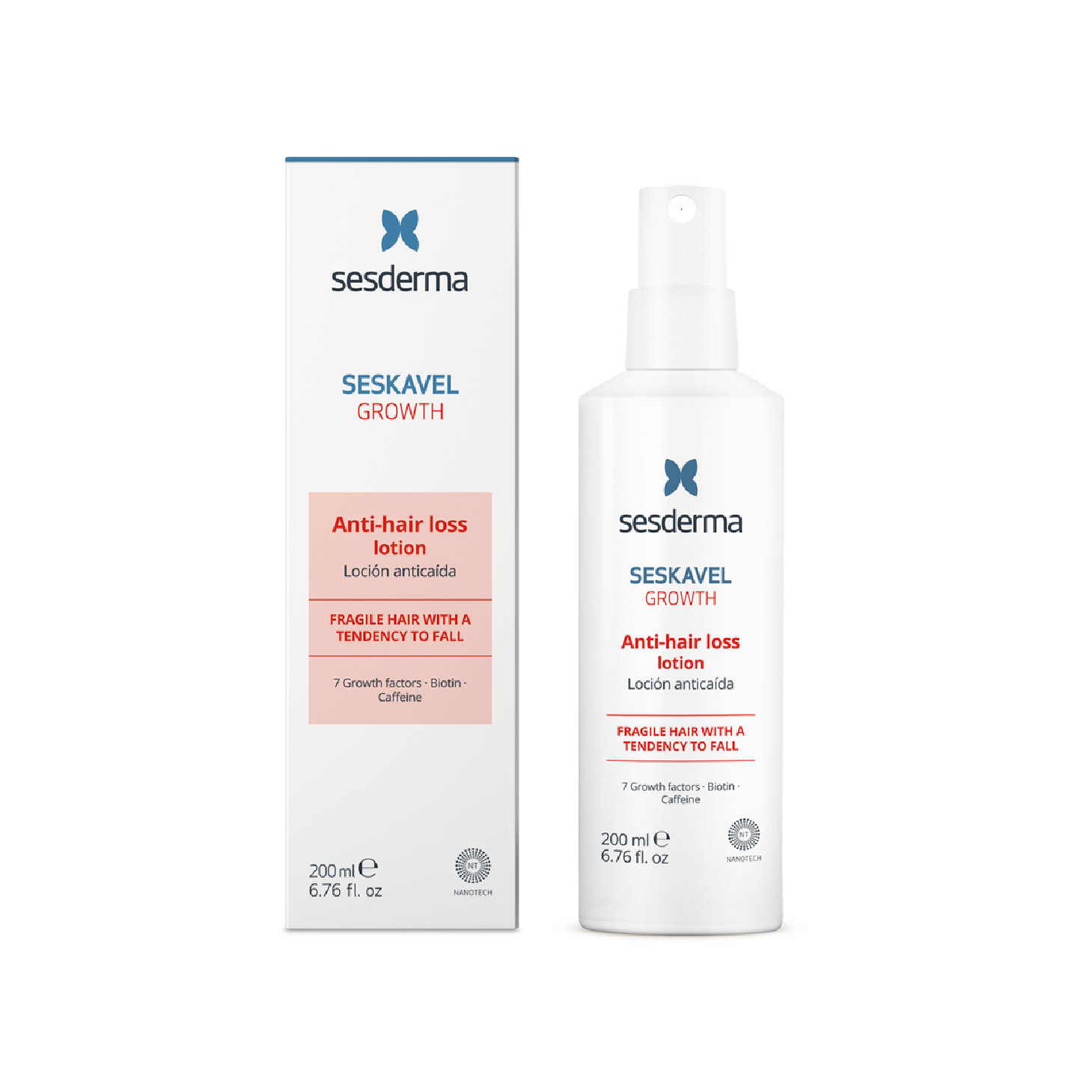 Sesderma Seskavel Grow Loção Capilar Antiqueda 200ml