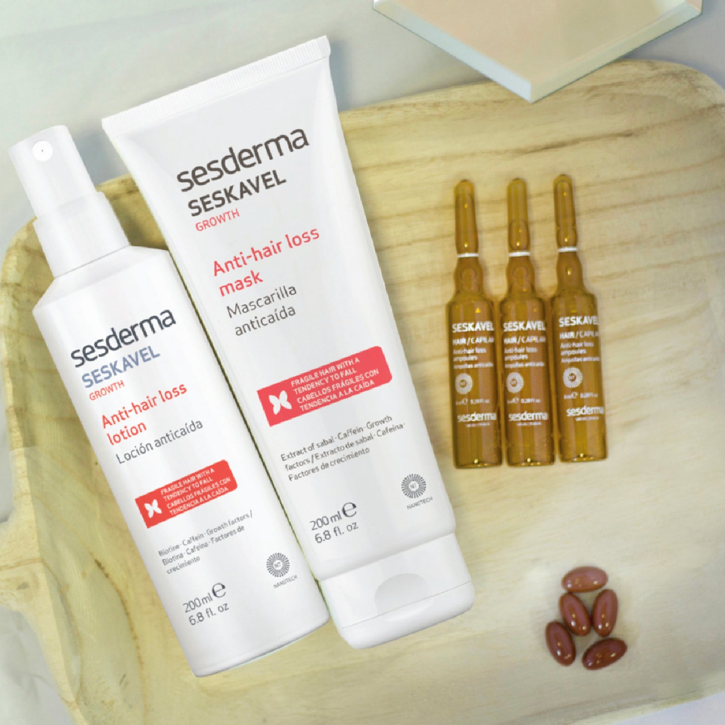 Sesderma Seskavel Grow Loção Capilar Antiqueda 200ml