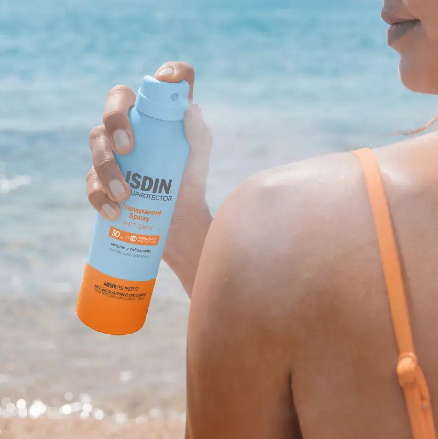 Isdin Fotoprotector Transparent Spray Wet Skin SPF30 250ml