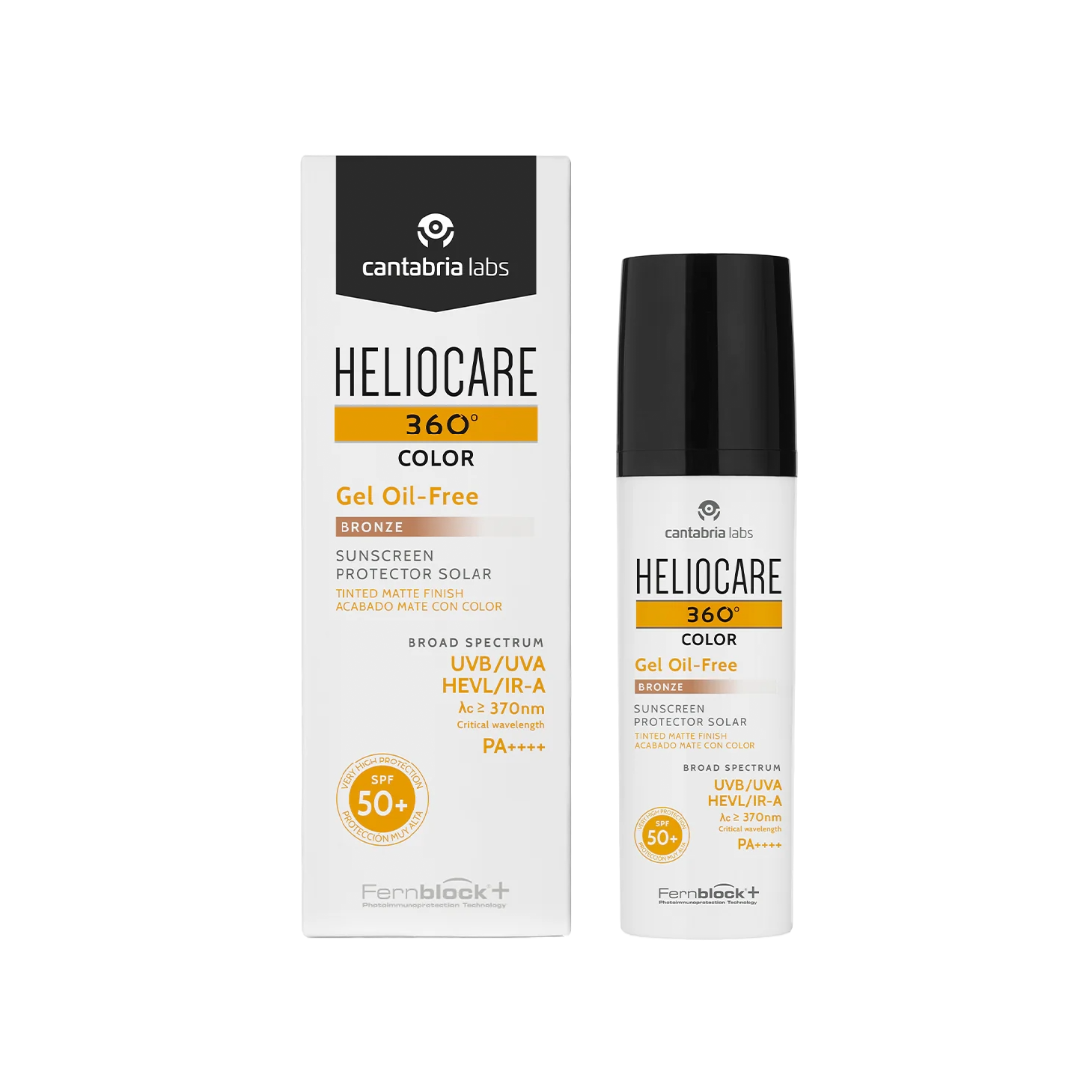 Heliocare 360º Color Gel Oil-free SPF50+ Bronze 50ml