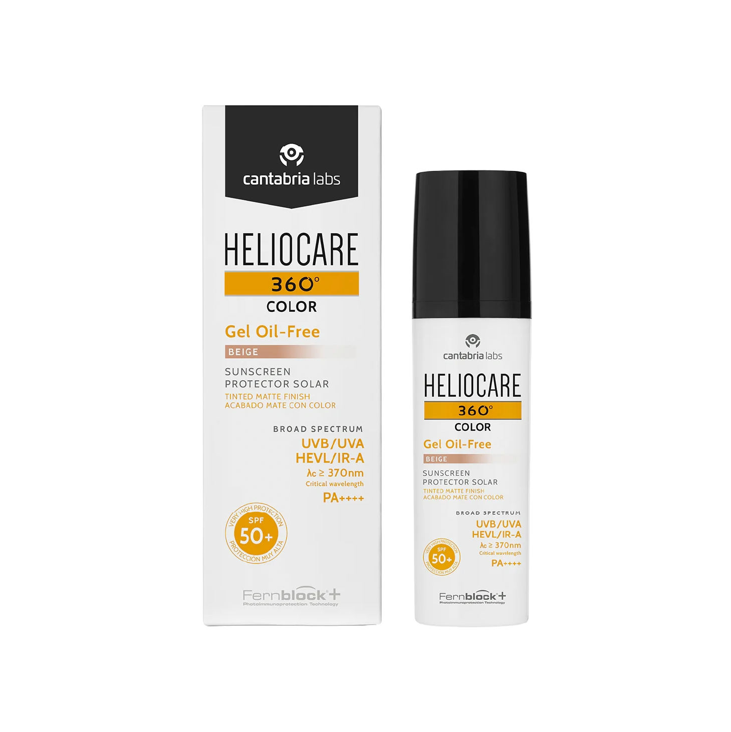 Heliocare 360º Color Gel Oil-free SPF50+ Bege 50ml