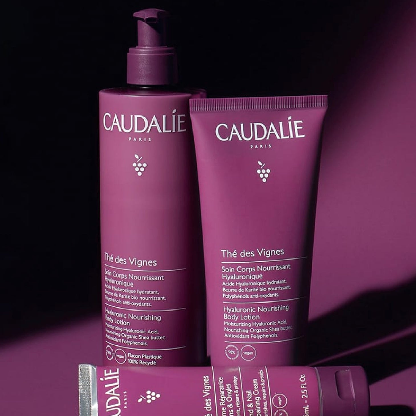 Caudalie Thé des Vignes Cuidado Corporal Nutritivo con Ácido Hialurónico 400 ml