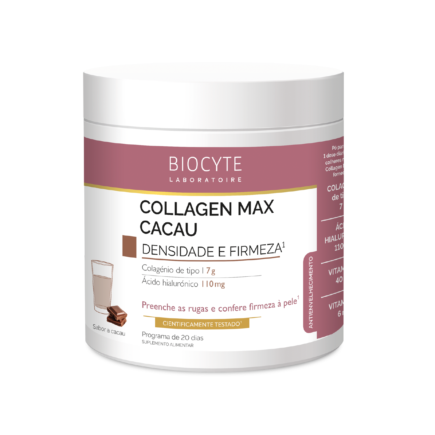 Biocyte Collagen Max Cacao en polvo 260 g