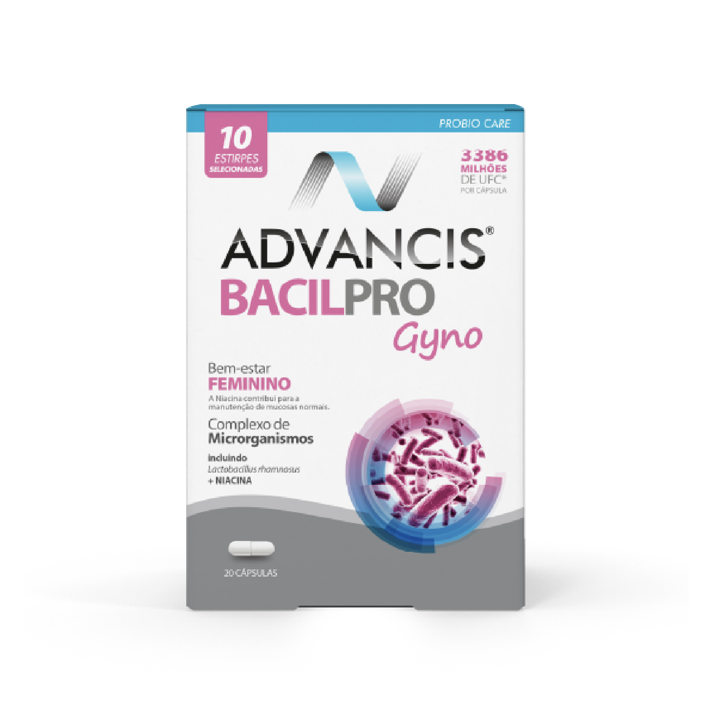 Advancis Bacilpro Gyno 20 Cápsulas
