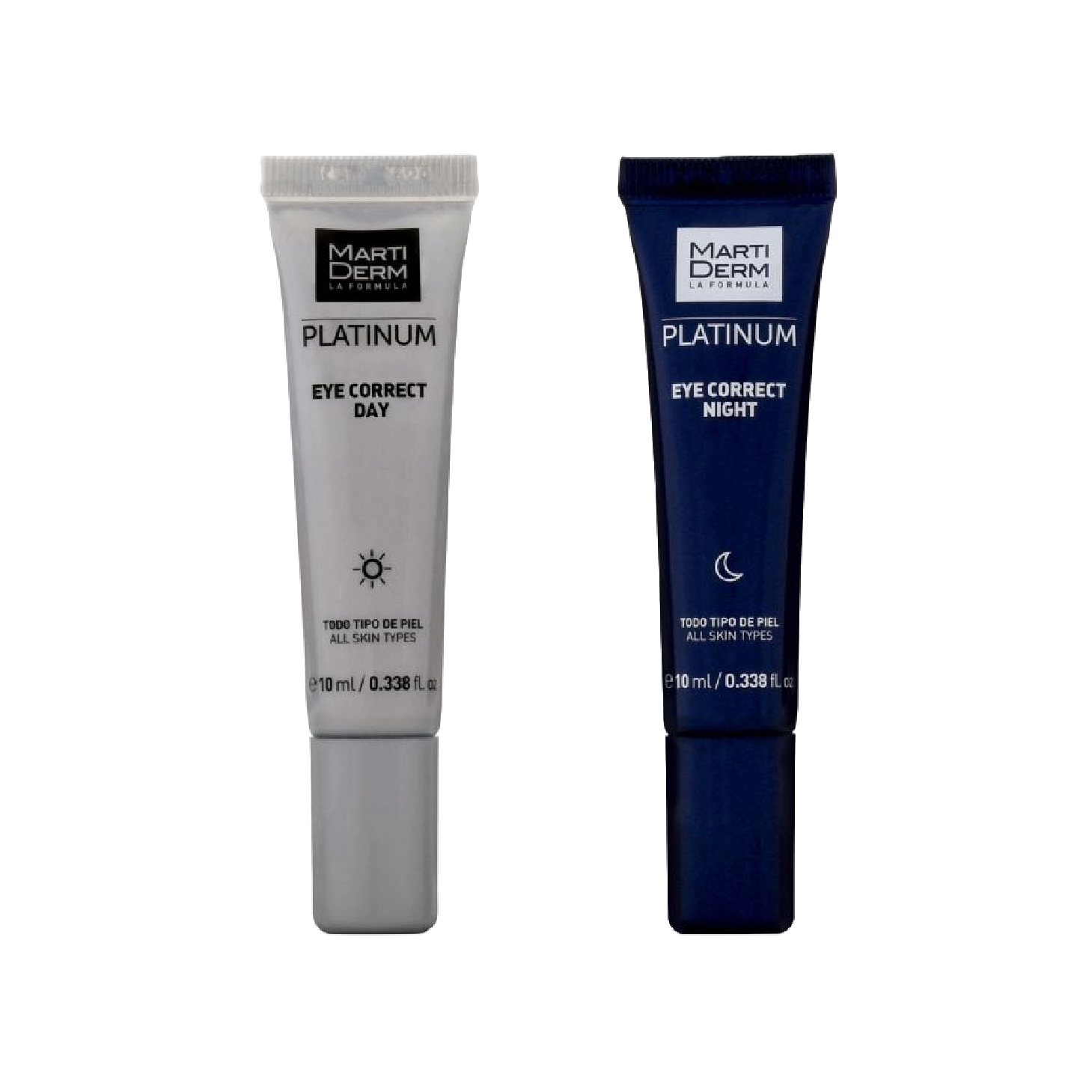 Martiderm Platinum Eye Correct Day 10ml + Eye Correct Night 10ml