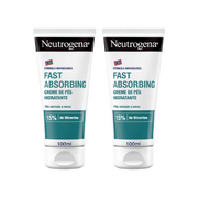 Neutrogena Creme de Pés Rápida Absorção 100ml x 2 Unidades