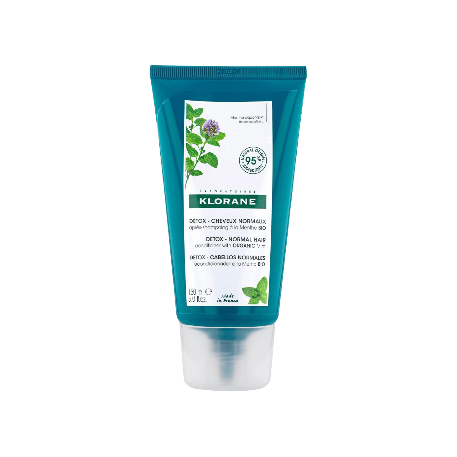 Acondicionador desintoxicante de menta acuática Klorane 150 ml