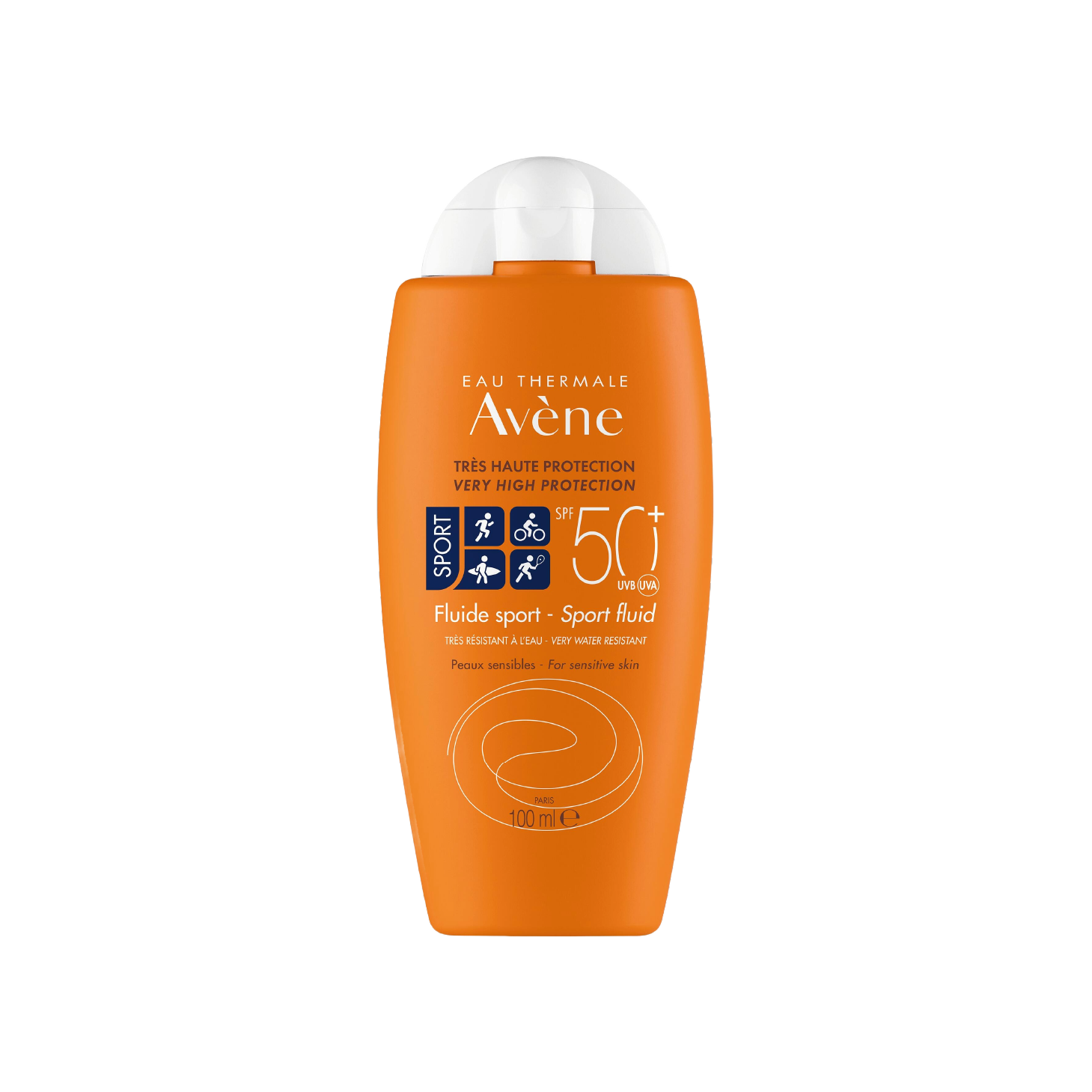 Avène Solar Fluido Sport SPF50+ 100ml