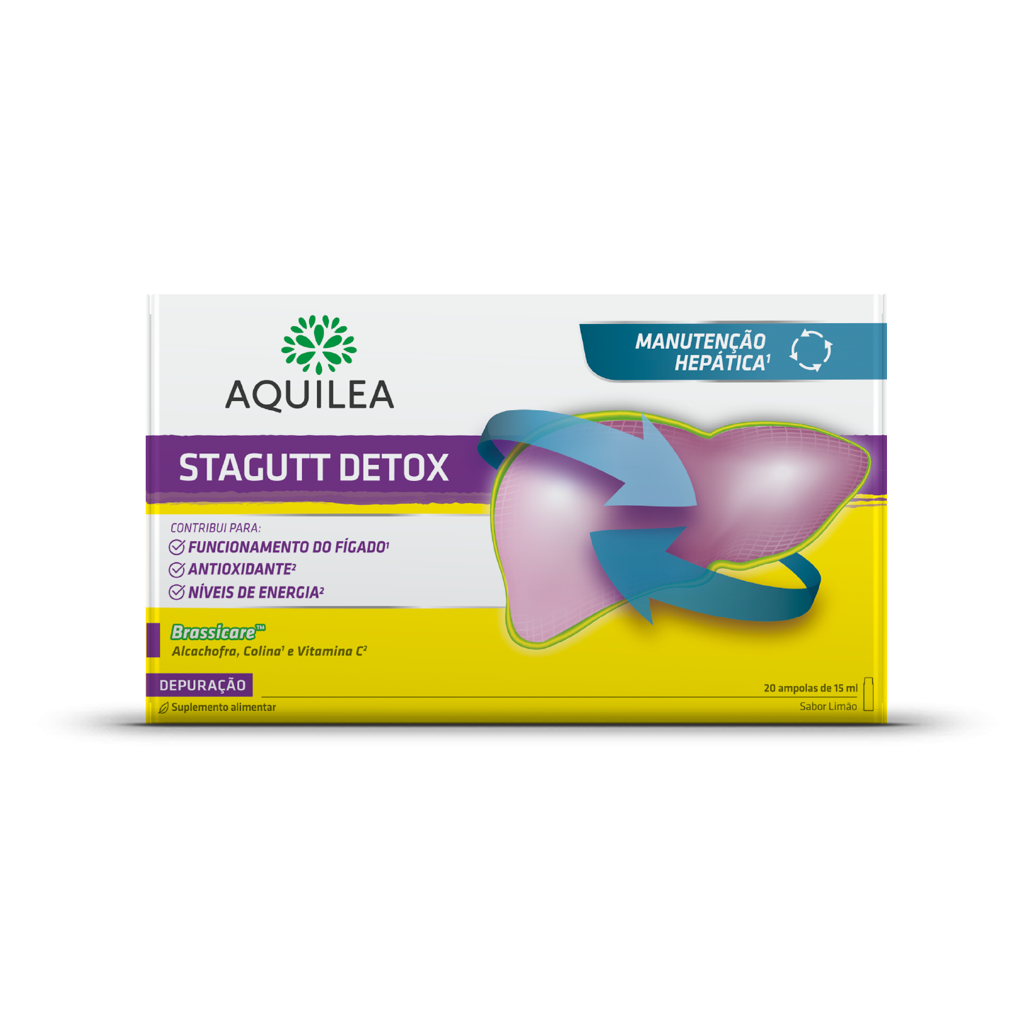 Aquilea Stagutt Detox 20 Ampolas