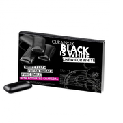 Curaprox Black Is White Pastilhas Elásticas 12 Unidades