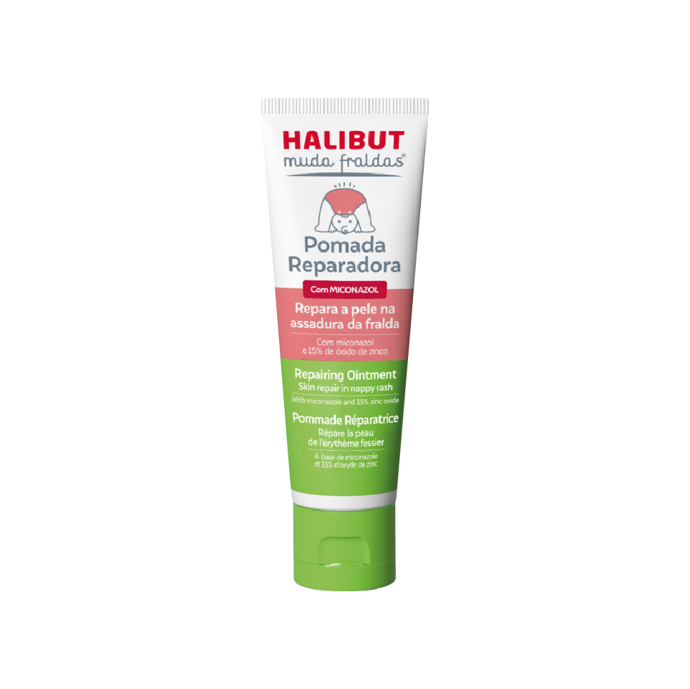 Halibut Muda Fraldas Pomada Reparadora 50g