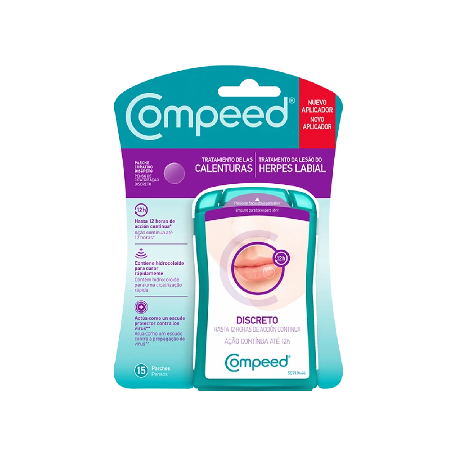 Compeed Pensos Invisíveis Herpes Labial 15 Unidades