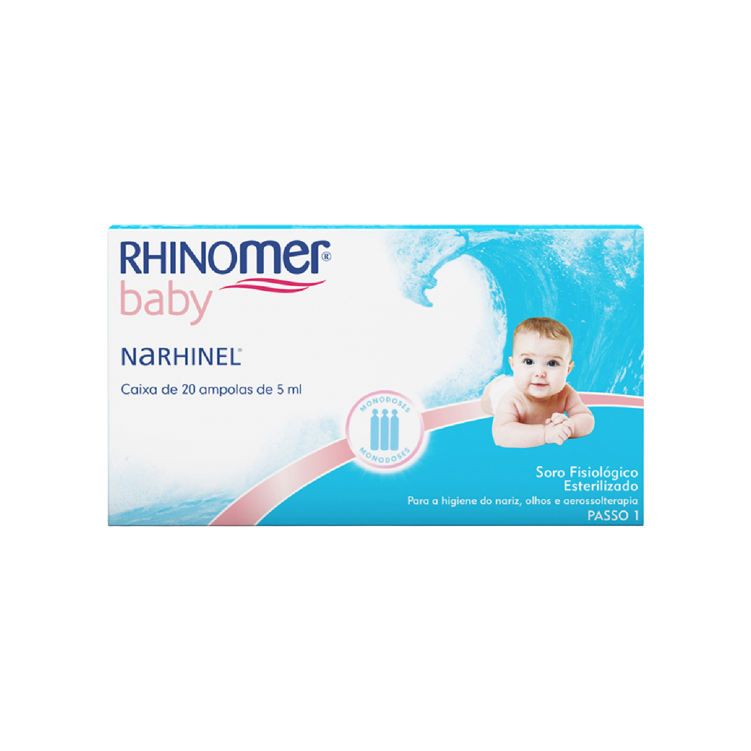 Rhinomer Baby Narhinel Soro Fisiológico 5ml x 20 Unidades