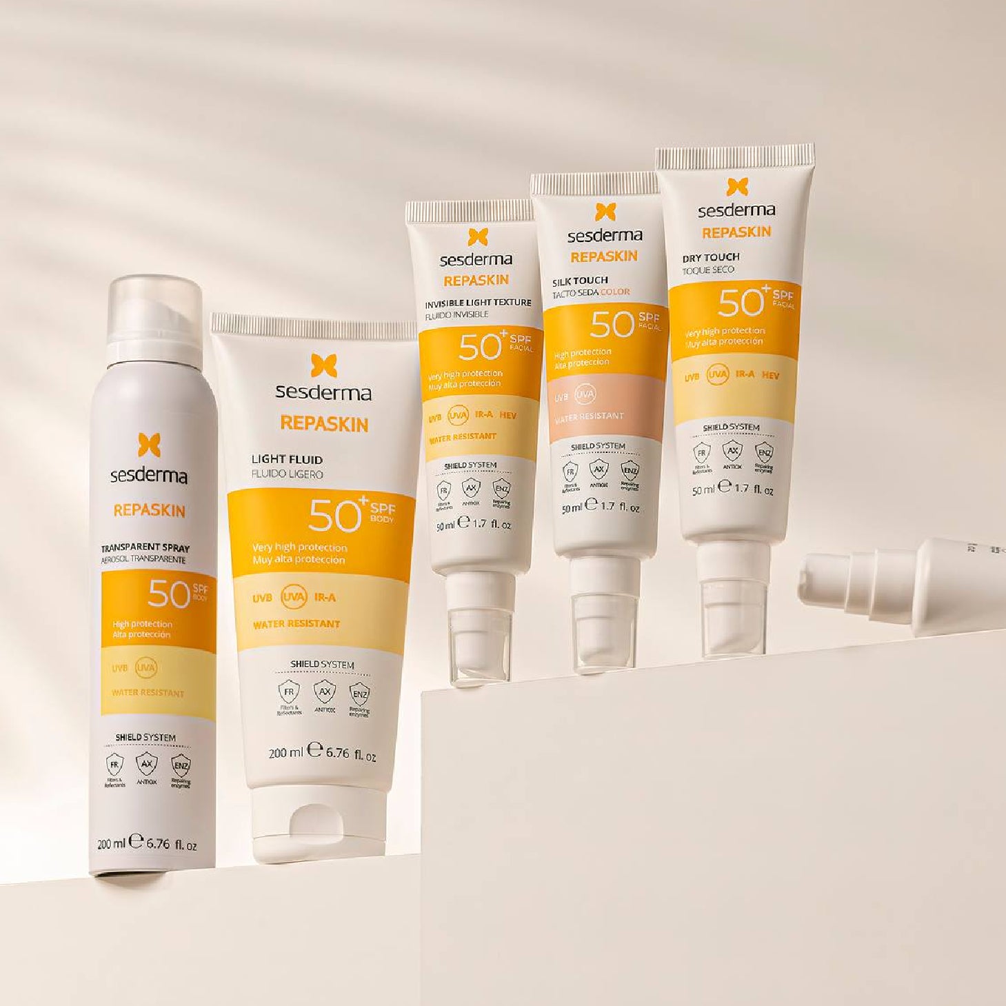 Sesderma Repaskin Silk Touch con color FPS 50 50 ml