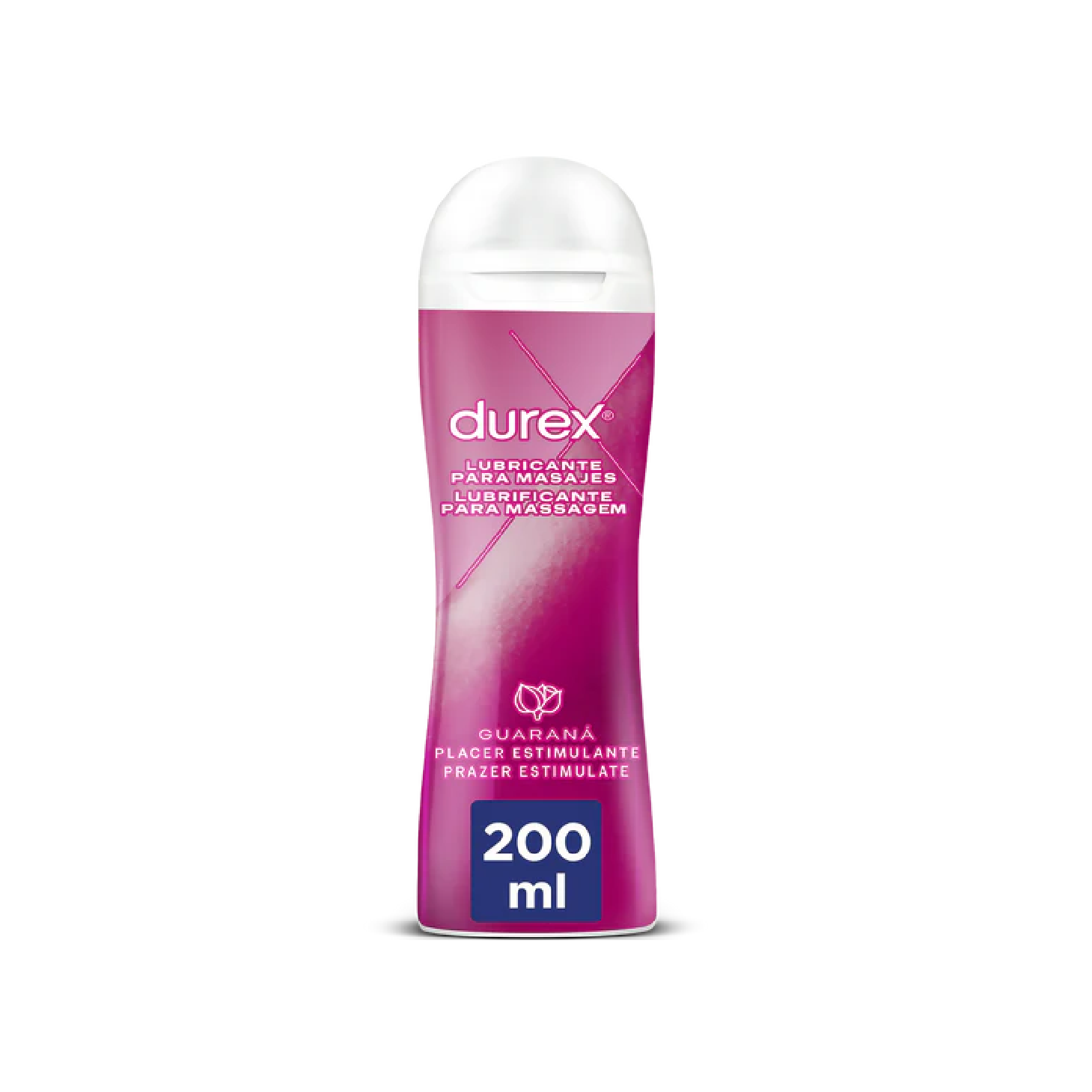 Durex Play Gel Massagem 2-em-1 Estimulante Guaraná 200ml