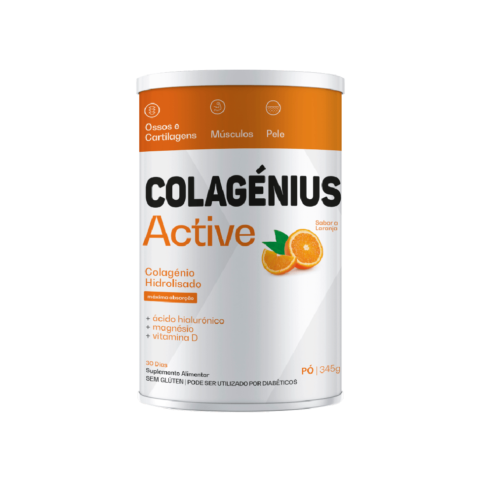 Colagénius Active Laranja Pó 345g