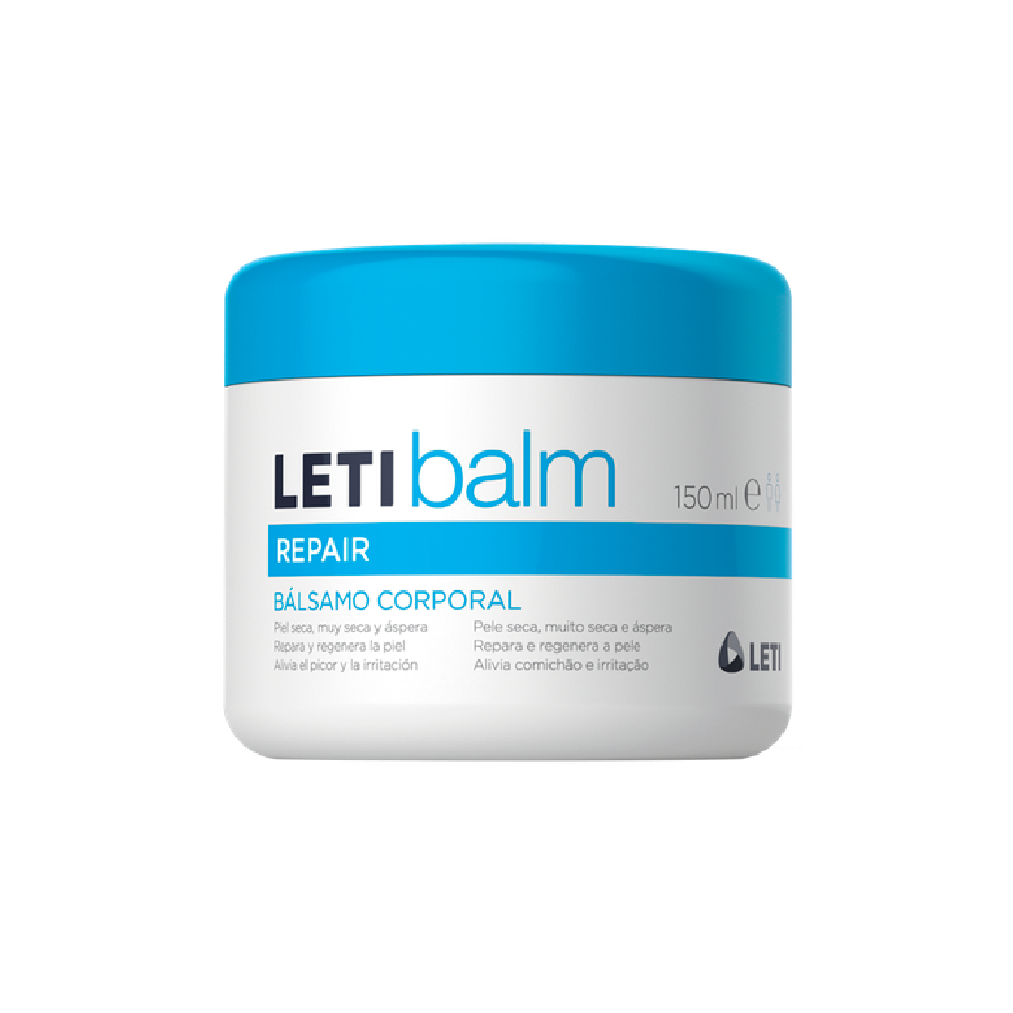 Bálsamo corporal reparador Letibalm 150 ml