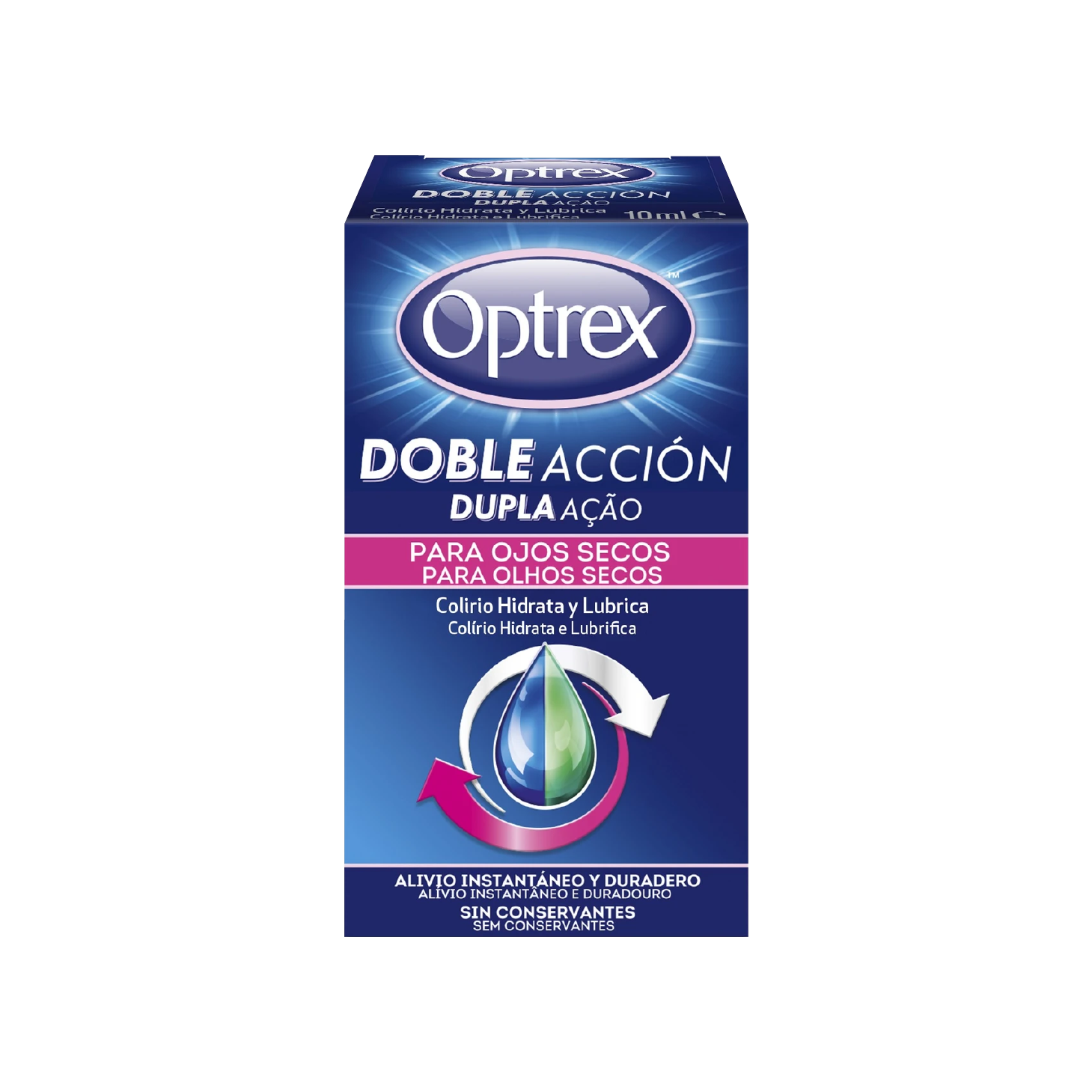 Optrex Colírio Dupla Ação Olhos Secos 10ml