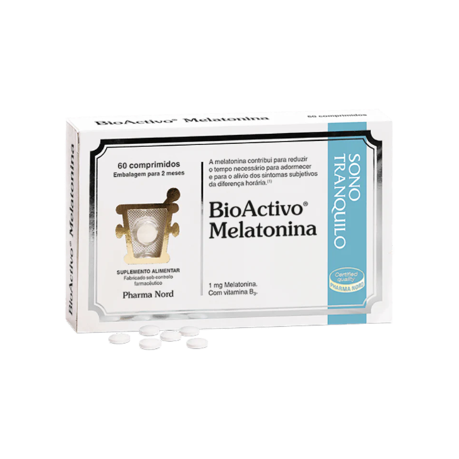 Bioactivo Melatonina 60 Comprimidos