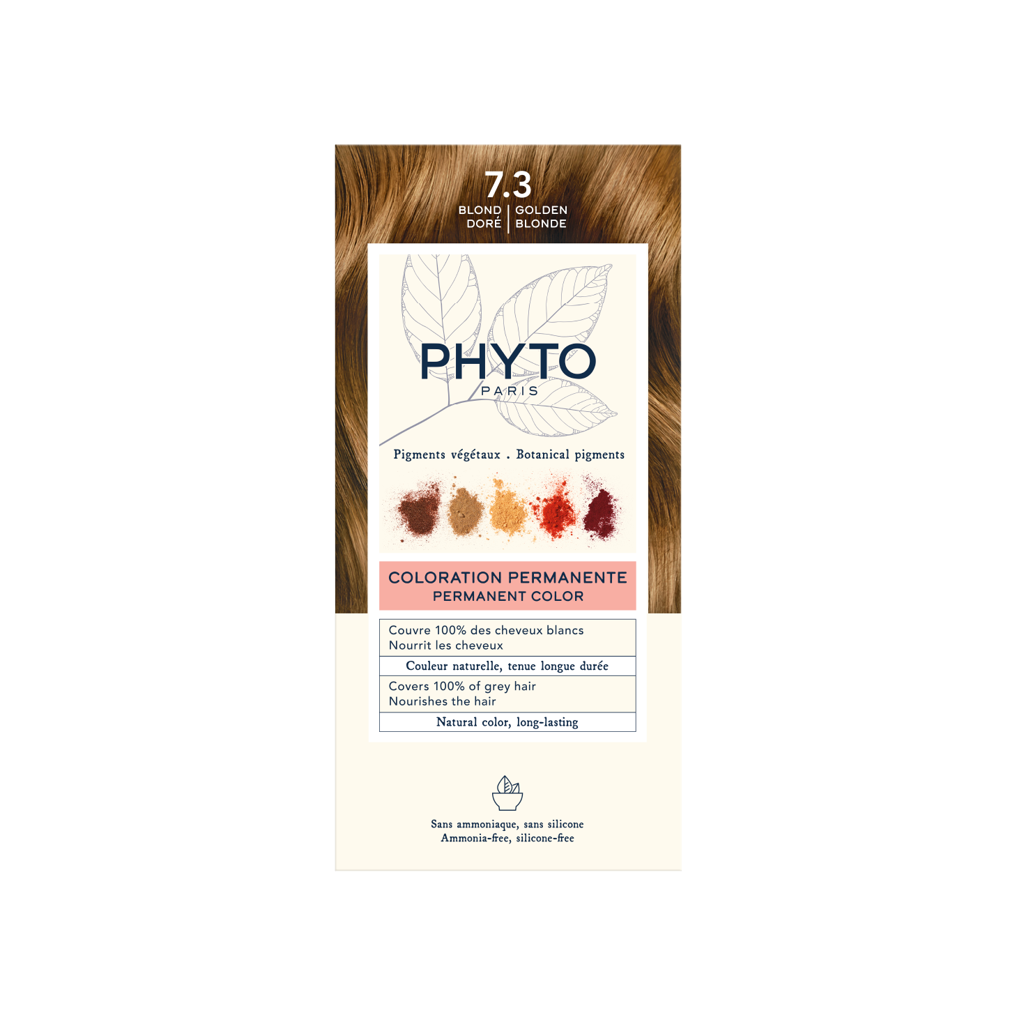 Phytocolor Coloração 7.3 Louro Dourado