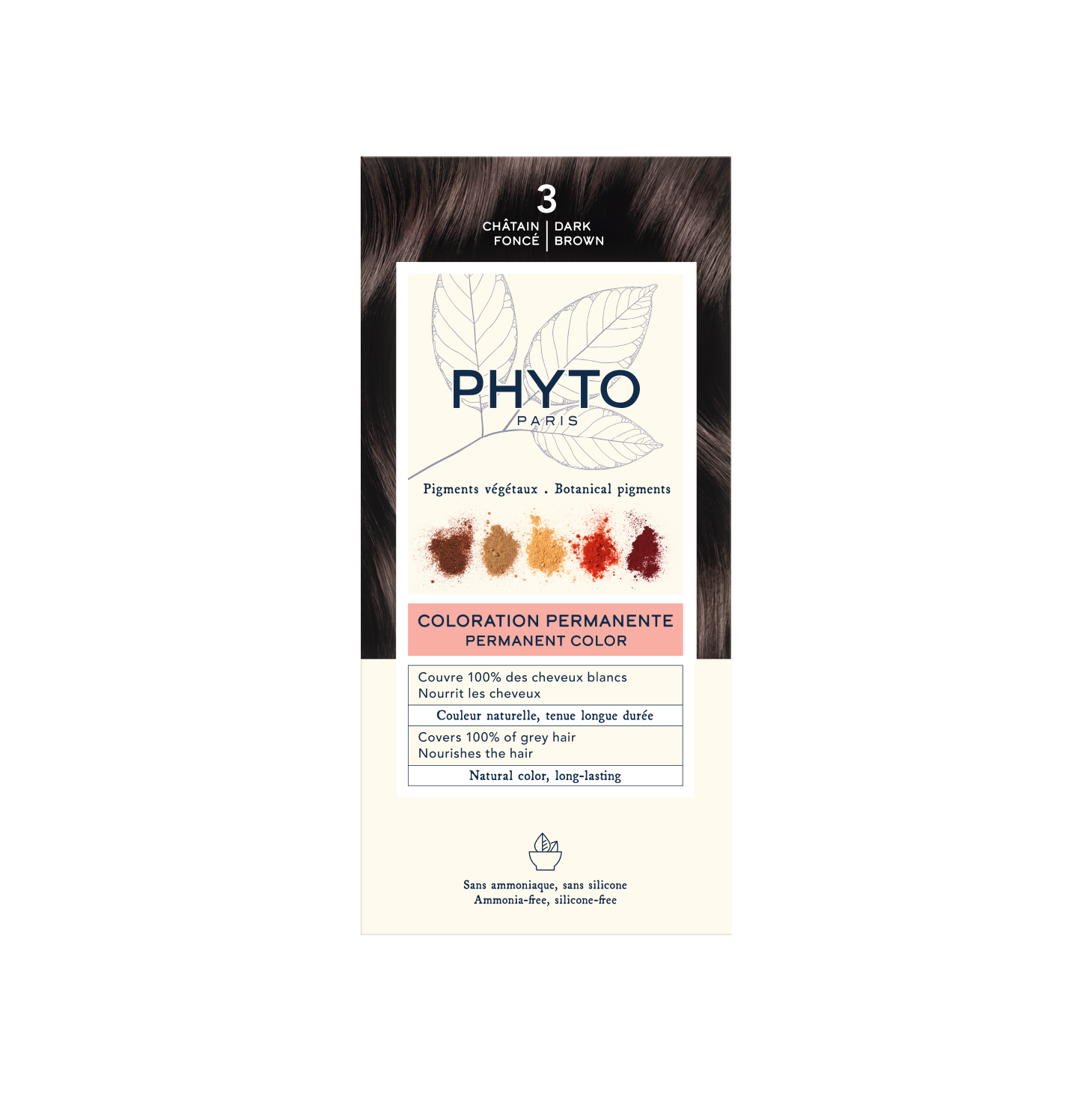 Phytocolor Coloração 3 Castanho Escuro