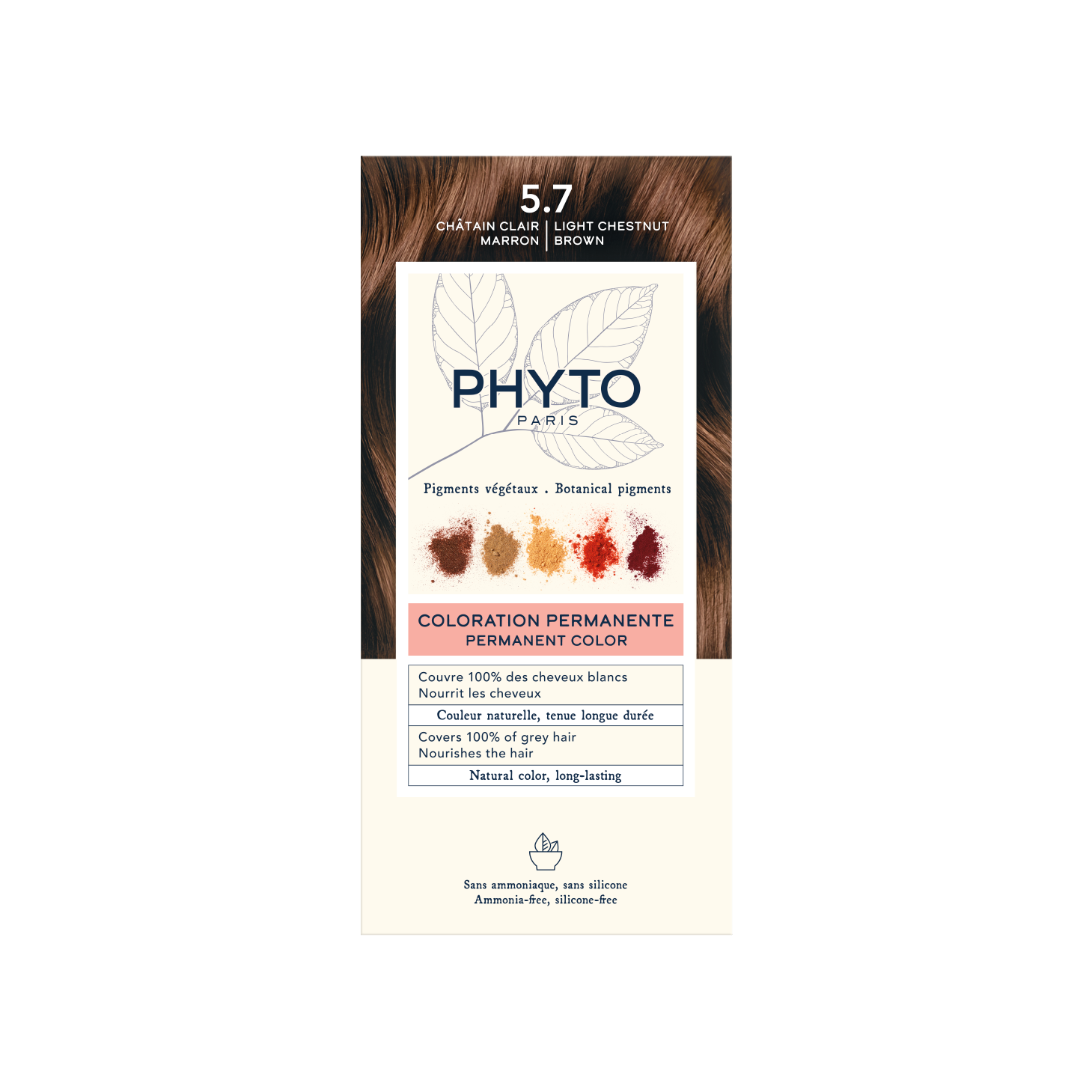 Phytocolor Coloração 5.7 Cast Claro Marr 2018