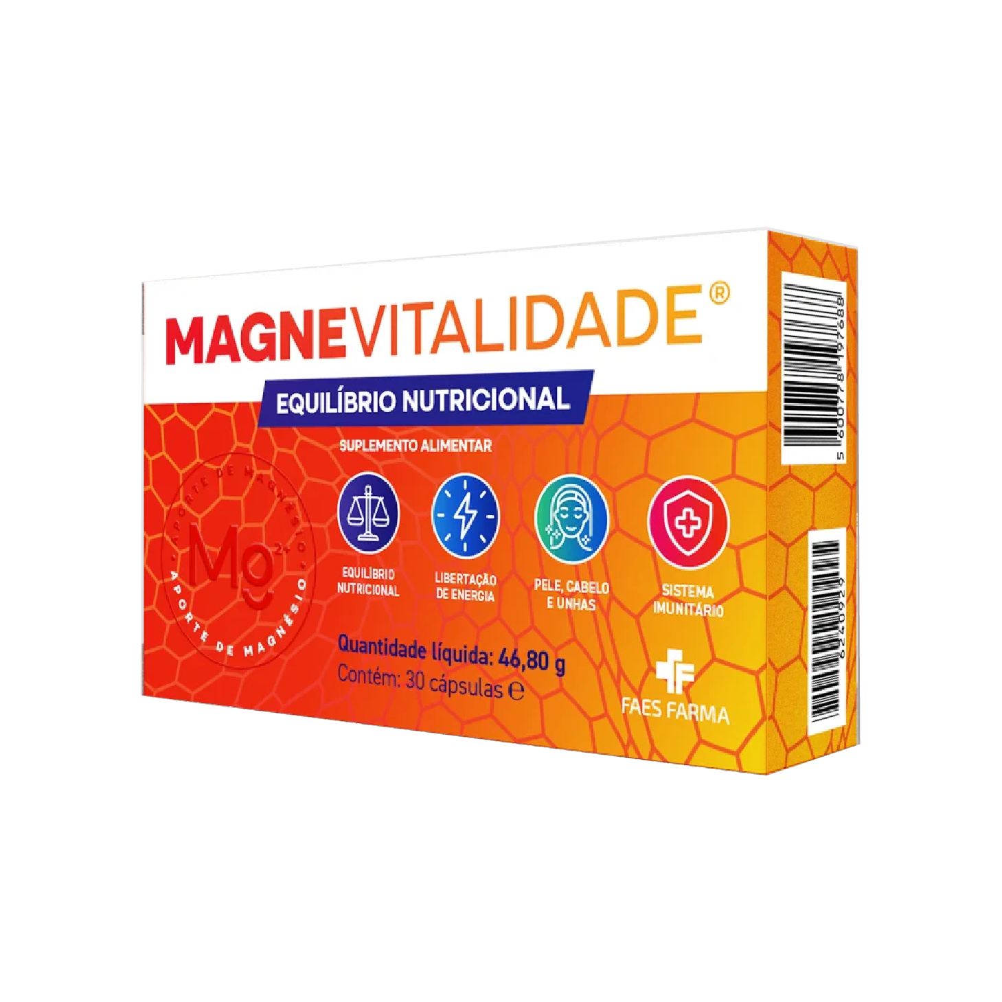 Magnevitalidade 30 Cápsulas