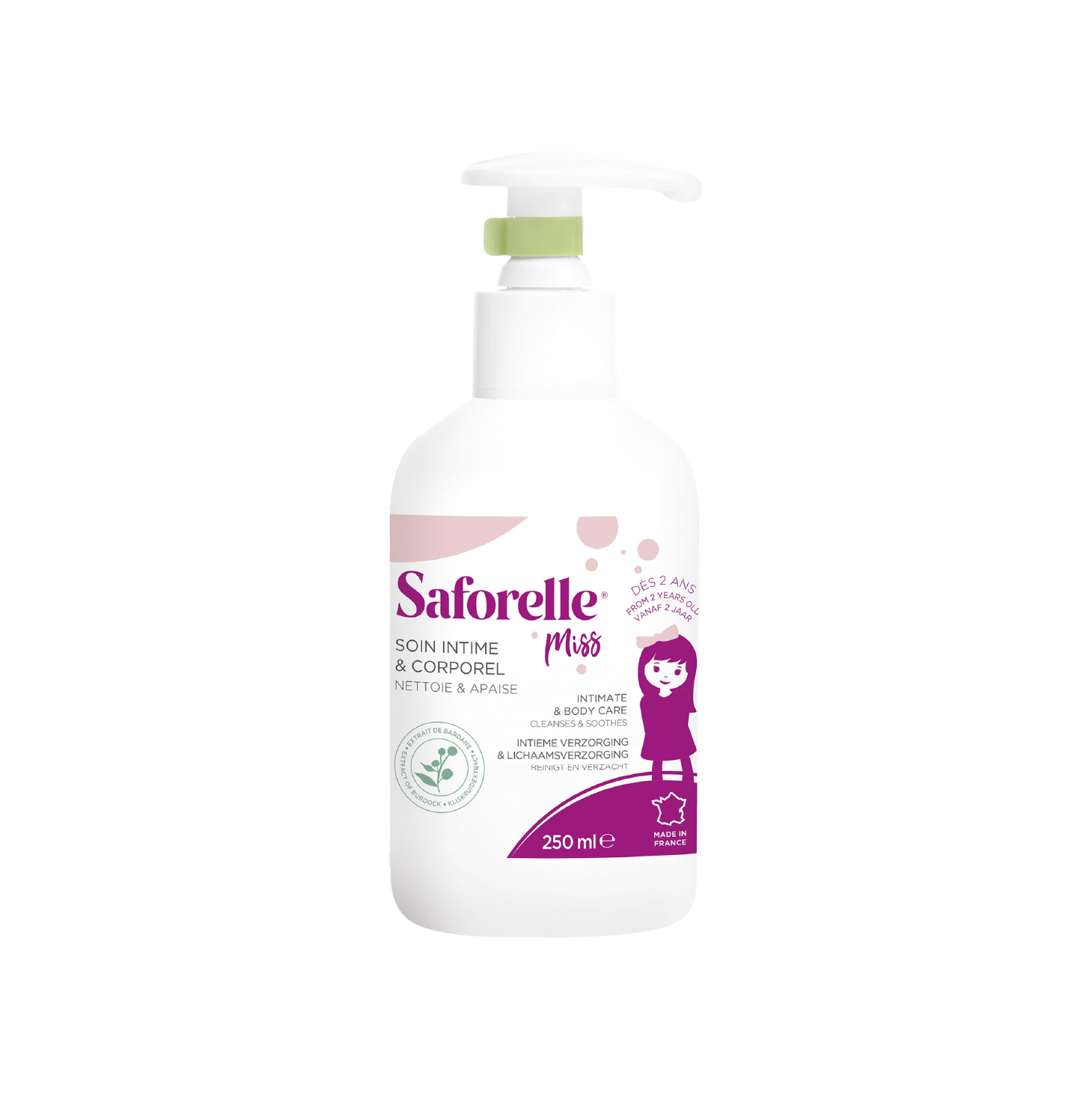 Saforelle Miss Higiene Íntima e Corporal 250ml