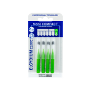 Elgydium Clinic Mono Compact Escovilhões Verde (ISO 6) x 4 Unidades