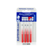 Elgydium Clinic Mono Compact Escovilhões Vermelho (ISO 4) x 4 Unidades