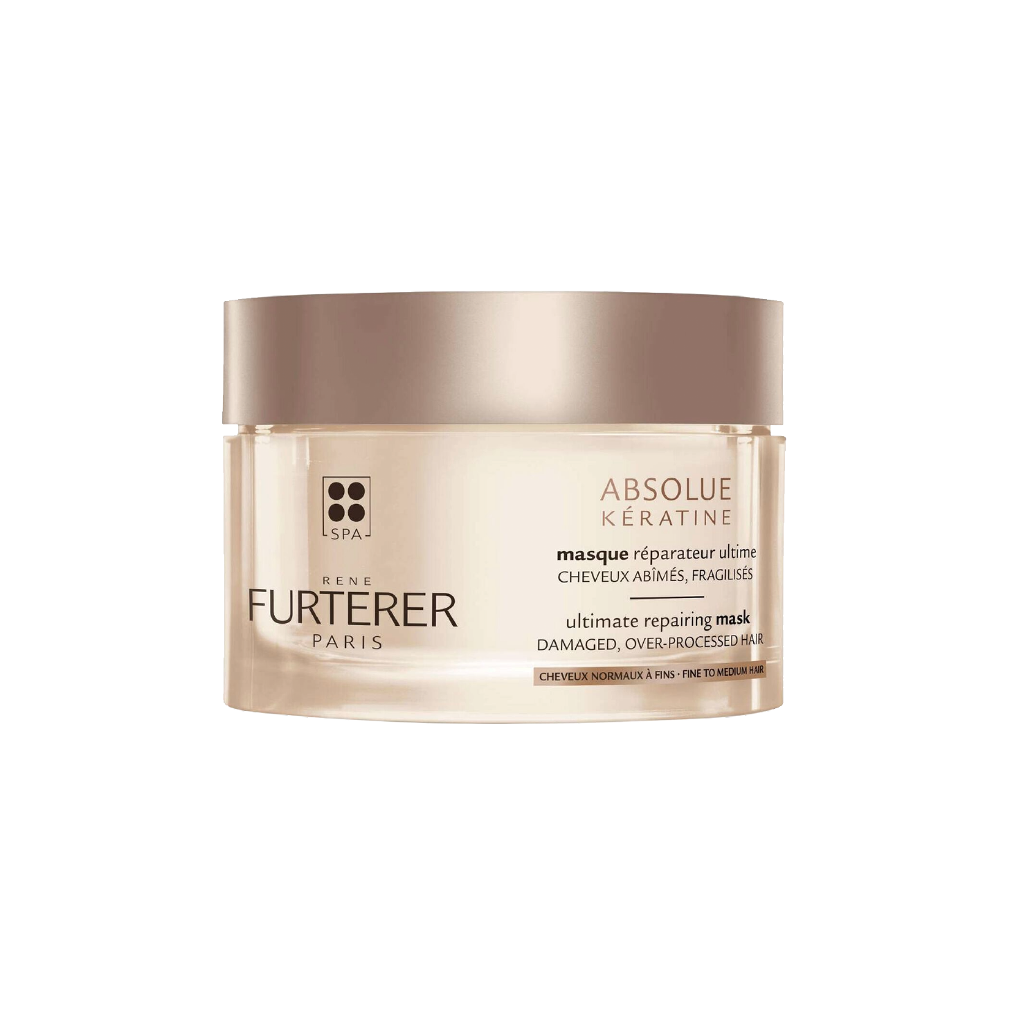 Rene Furterer Absolue Kératine Máscara Reparação Cabelos Normais a Finos 200ml