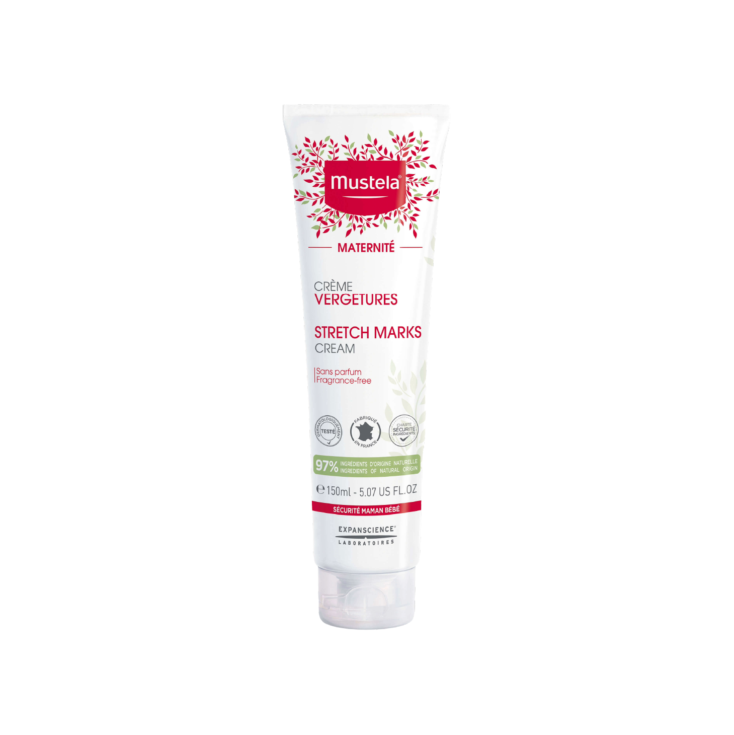 Mustela Maternidade Creme Estrias Sem Perfume 150ml