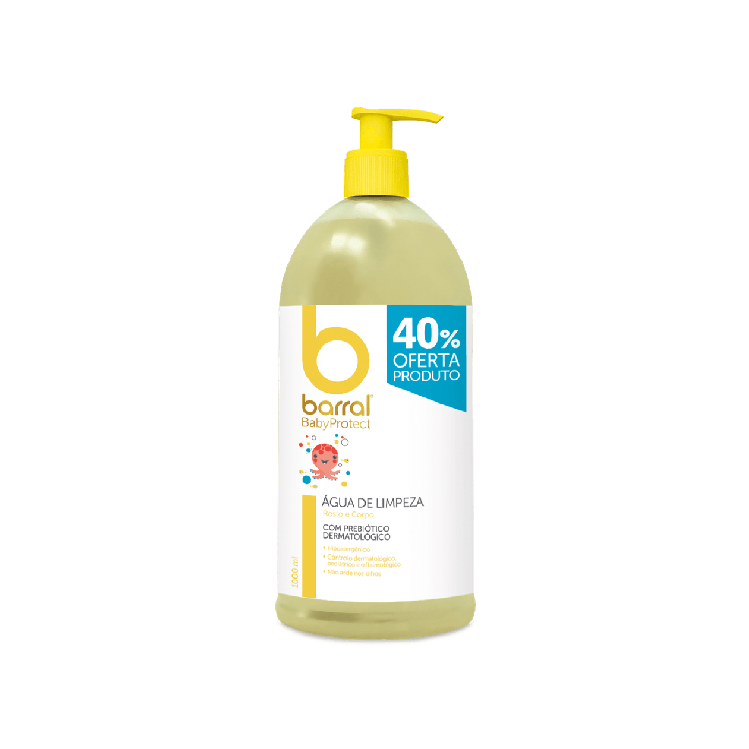 Agua limpiadora Barral BabyProtect 1L