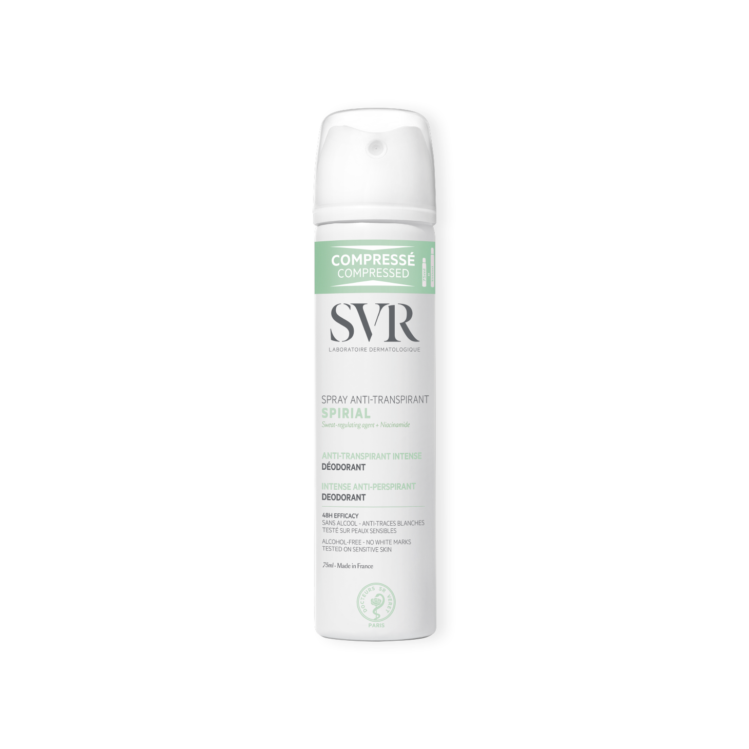 SVR Spirial Spray Antitranspirante e Desodorizante 75ml