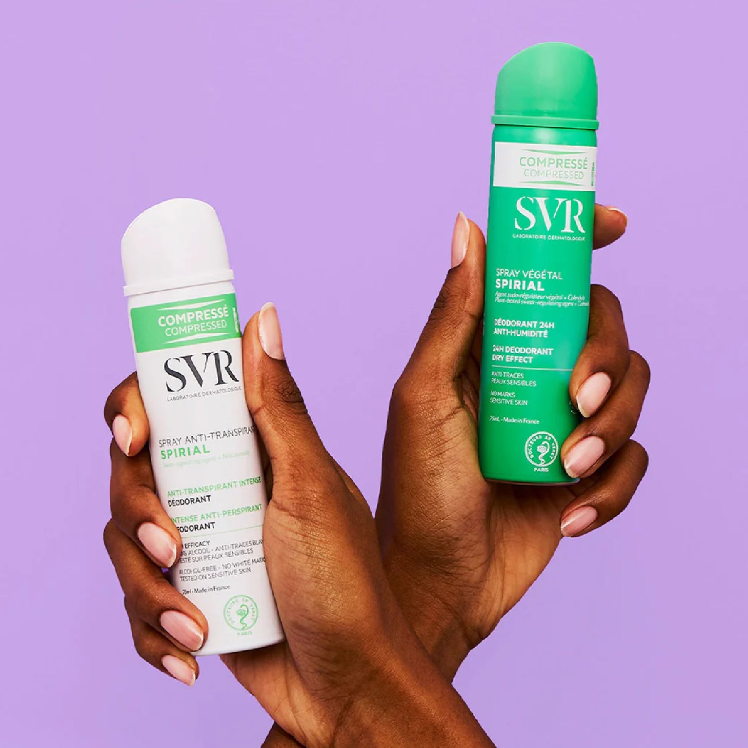 SVR Spirial Spray Antitranspirante e Desodorizante 75ml