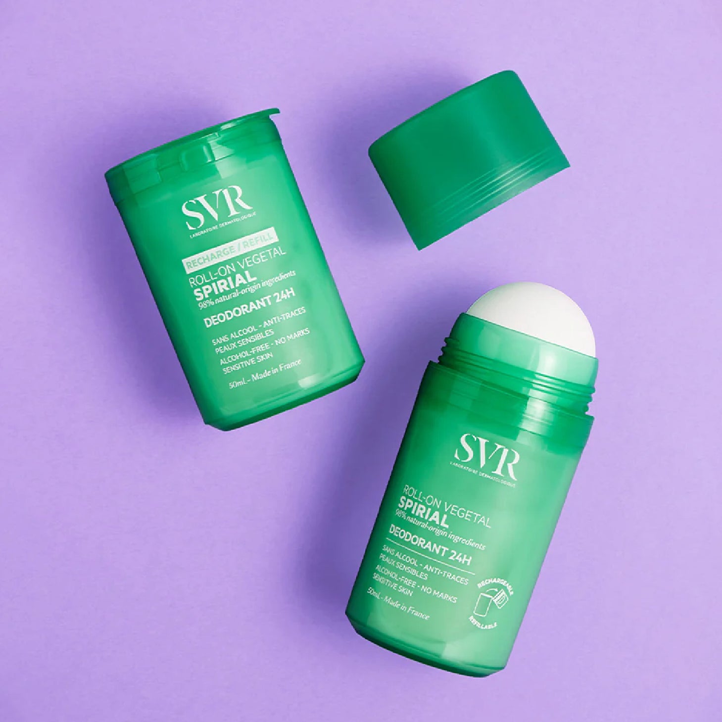 SVR Spirial Roll-on Vegetal Antitranspirante 50ml