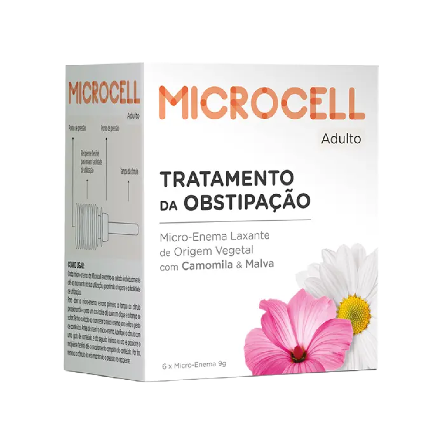 Microcell Adulto Micro Enema 9g x 6 Unidades