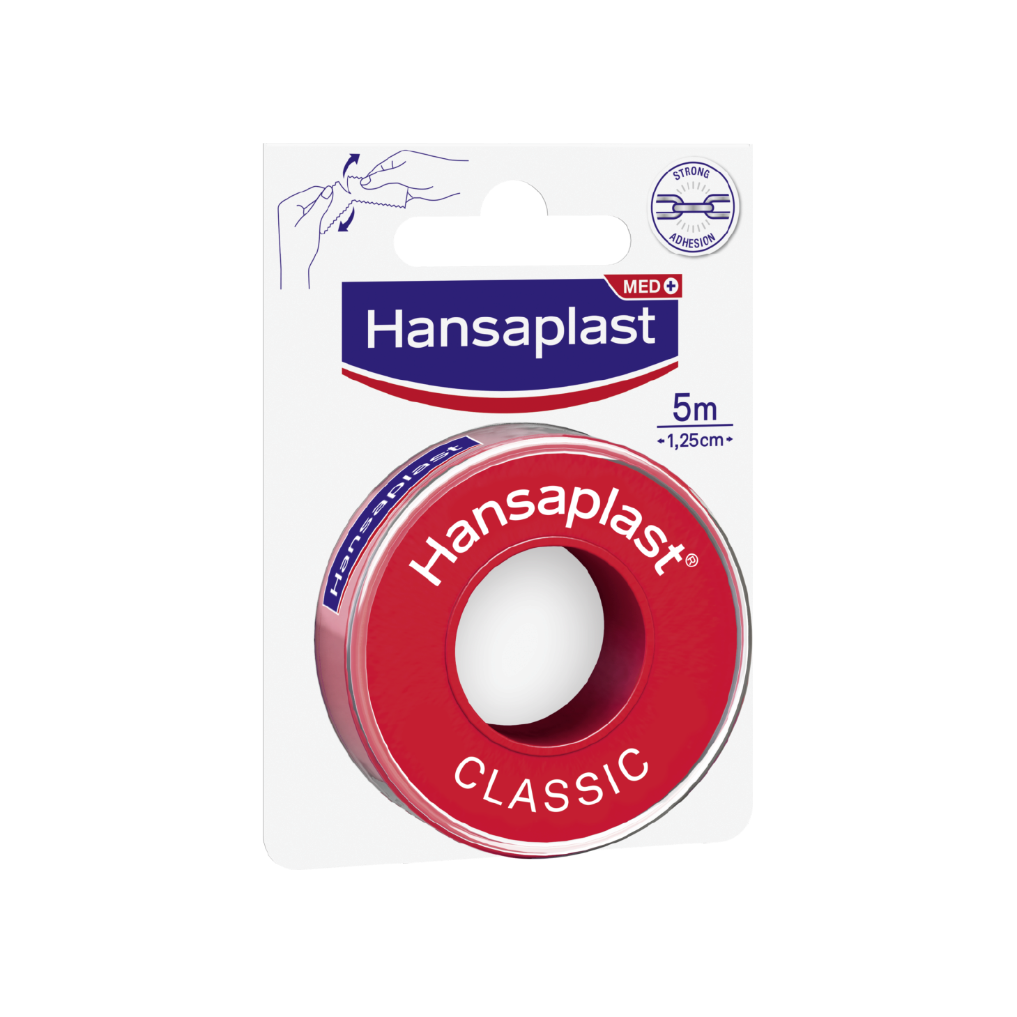 Hansaplast Adesivo Clássico 1,25cm x 5m