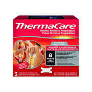 Thermacare Faixas Térmicas Flexível Uso Versátil x 3 Unidades