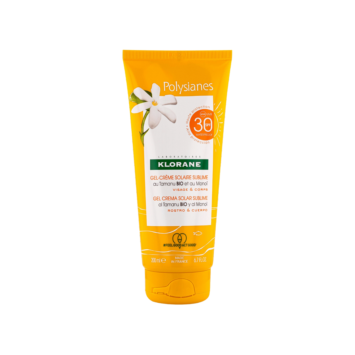 Klorane Solar Sublime Gel-Crema Solar FPS 30 200 ml