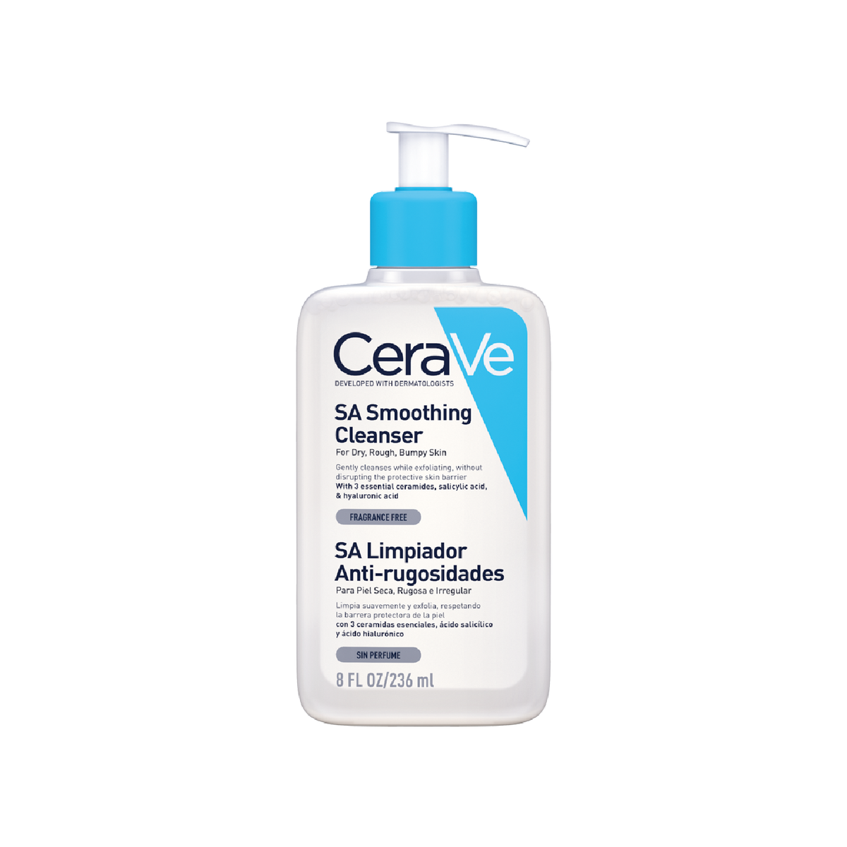 Gel limpiador antiarrugas CeraVe SA 236 ml