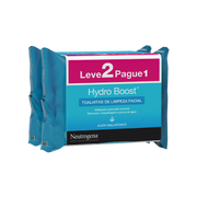 Neutrogena Hydro Boost 25 Toalhitas de Limpeza x 2 Unidades