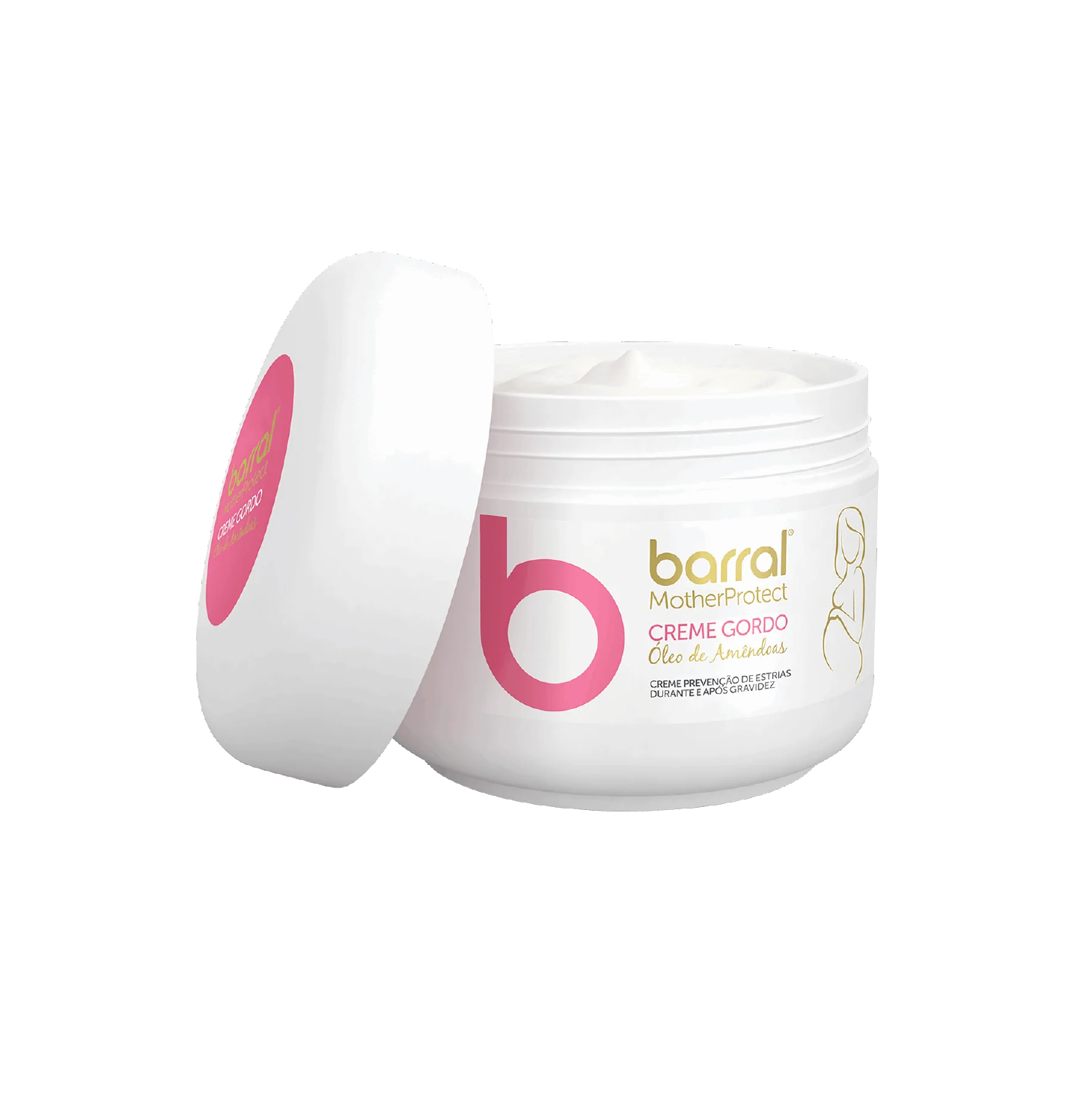 Barral MotherProtect Creme Gordo Óleo de Amêndoas 200ml