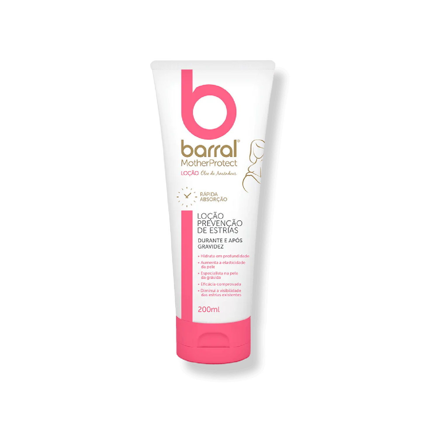 Barral MotherProtect Loção Óleo de Amêndoas 200ml