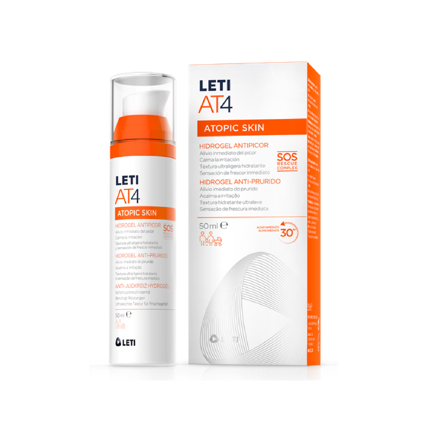 LetiAT4 Hidrogel Picor SOS 50 ml